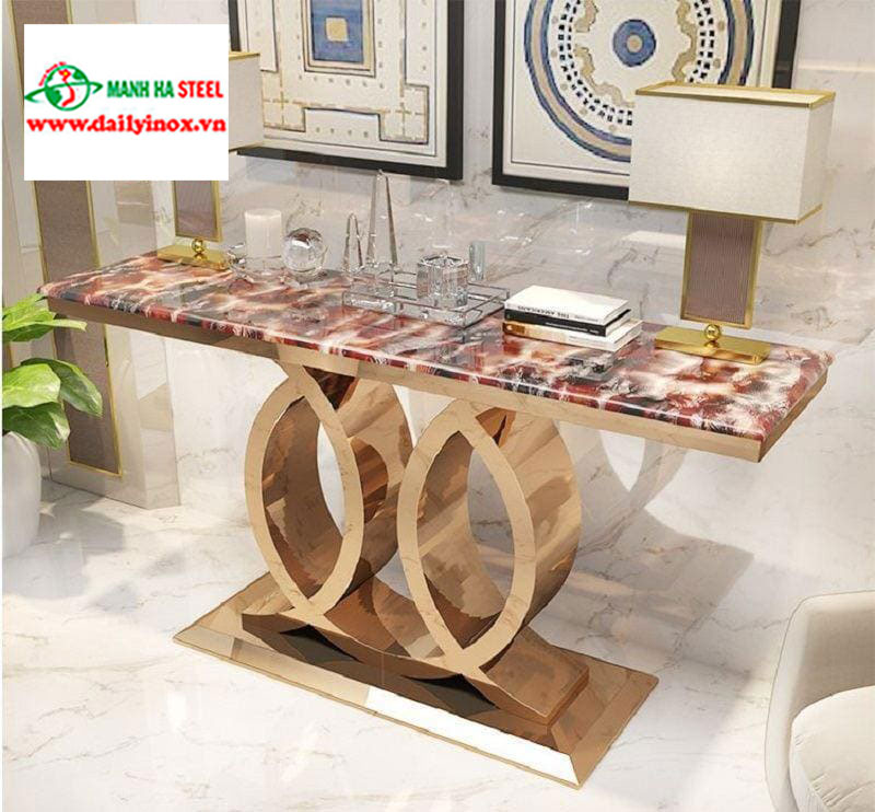 Bàn Console Inox