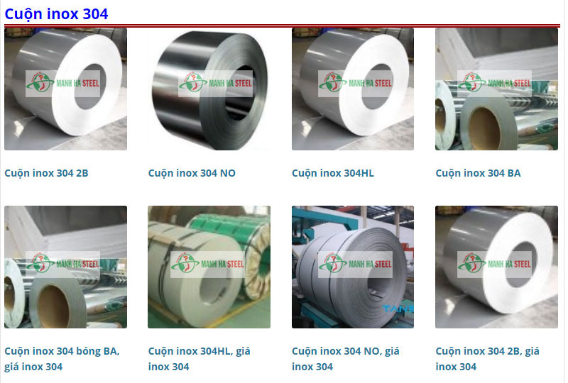 Bảng Giá Inox Cuộn 316: Thông Tin Chi Tiết và Thông Số Kỹ Thuật