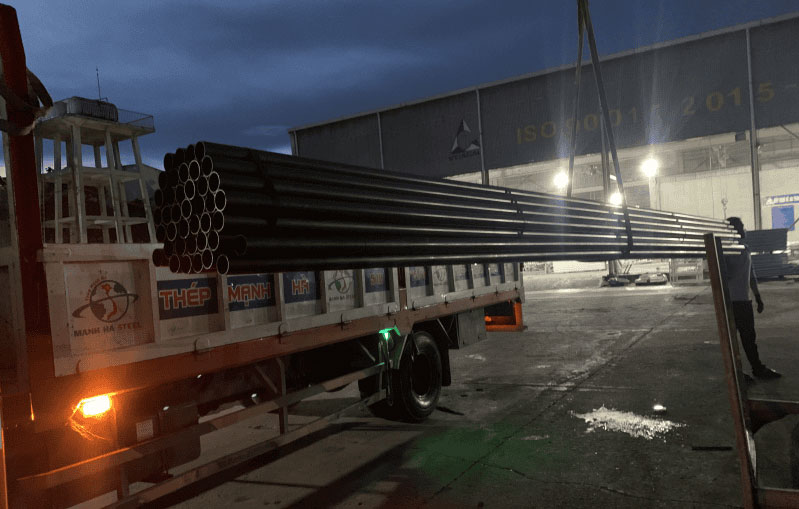 Báo giá thép ống đen rẻ nhất, giảm đến 7% tại Đại lý inox Mạnh Hà