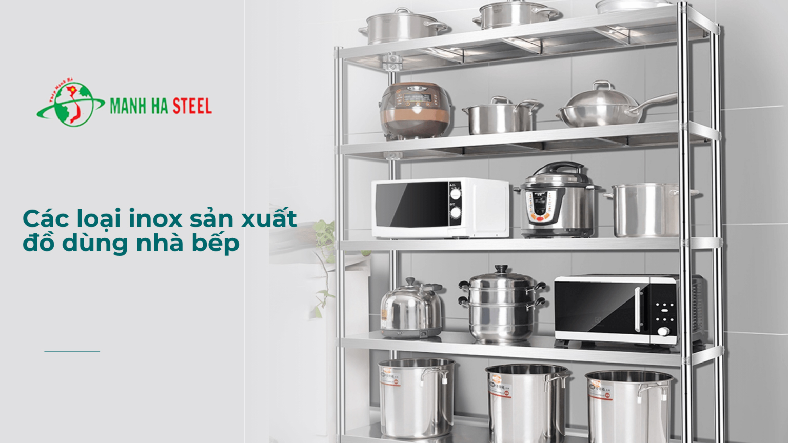 Inox dùng làm đồ dùng nhà bếp