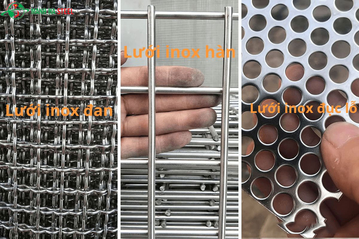 Các loại lưới inox và ưu điểm vật liệu inox 304