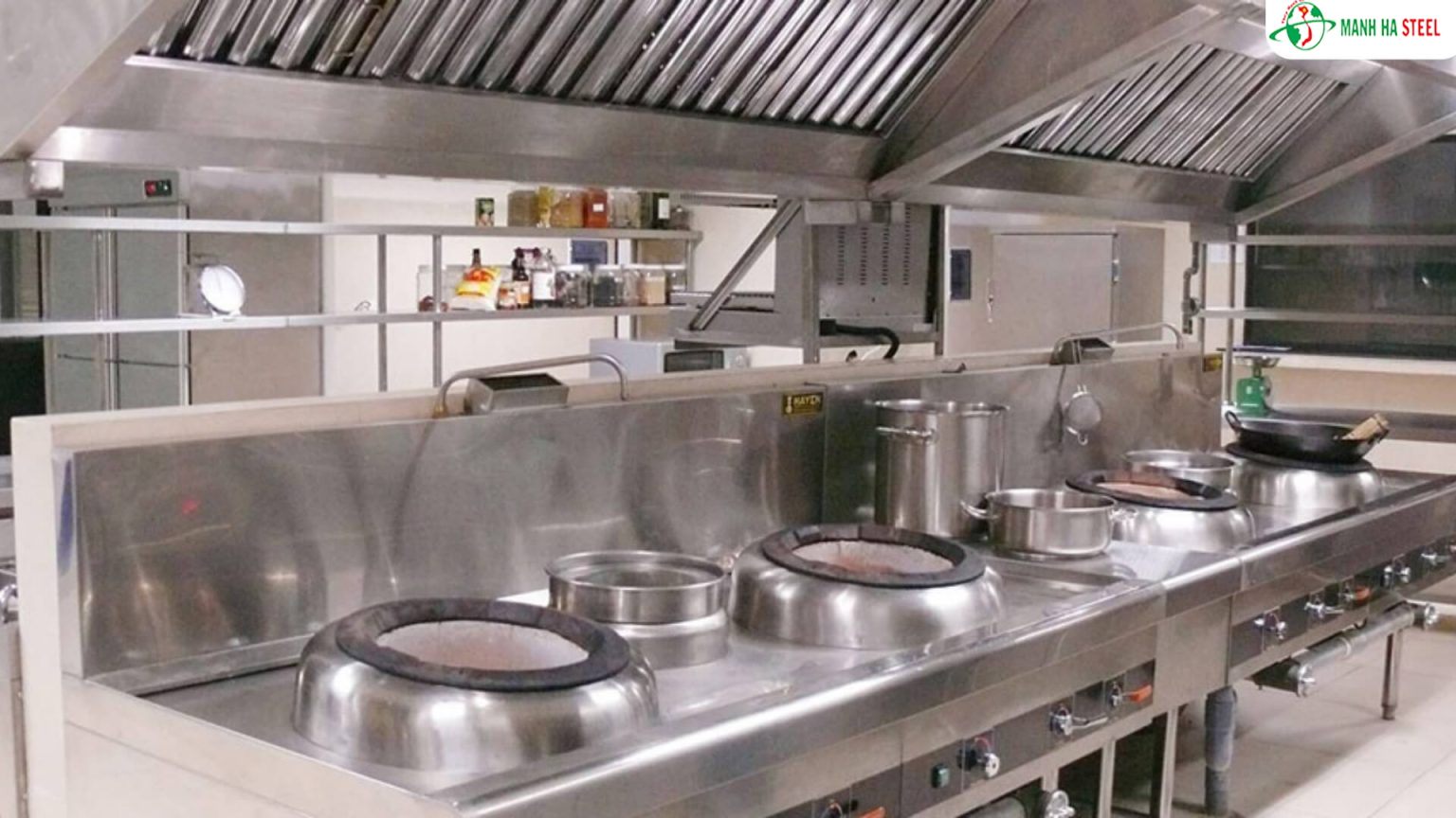 Vật tư inox sản xuất đồ dùng nhà bếp