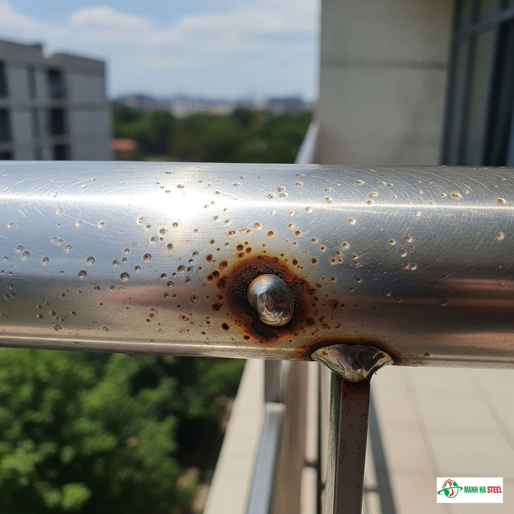 Các lỗi thường gặp khi thi công inox ngoài trời và cách khắc phục