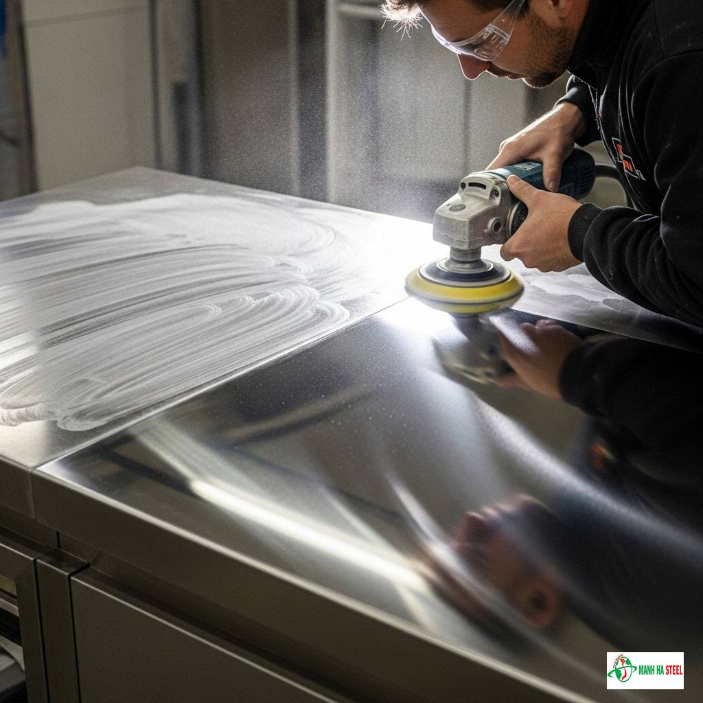 Cách đánh bóng inox hiệu quả nhất bạn nên biết
