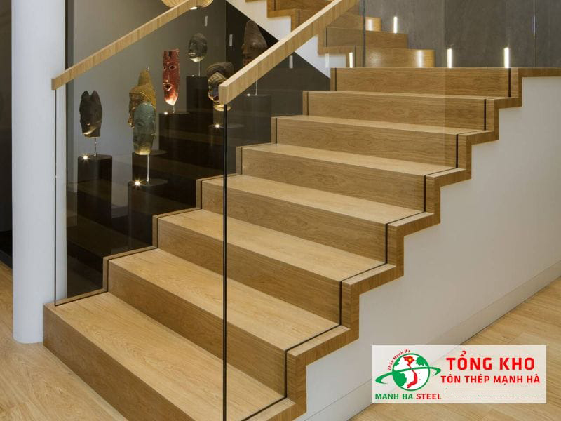 Lan can sắt hộp mẫu 12