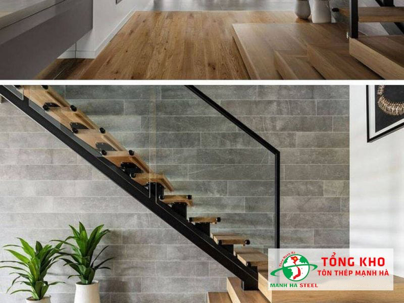 Lan can sắt hộp mẫu 10