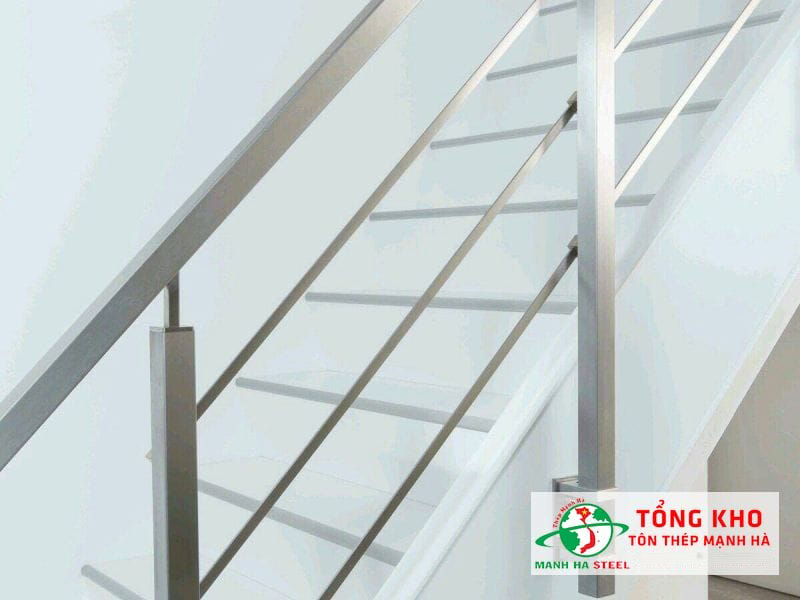 Lan can sắt hộp mẫu 7