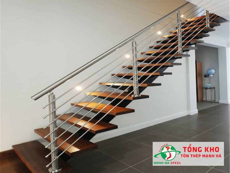 Lan can sắt hộp mẫu 9