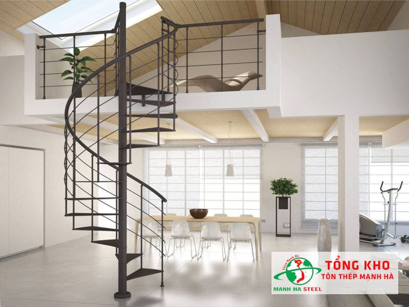 Lan can sắt hộp mẫu 22