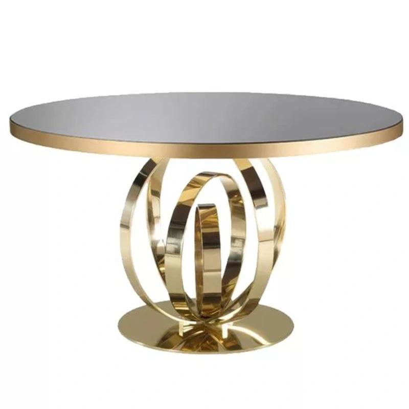 Chân bàn inox mạ vàng