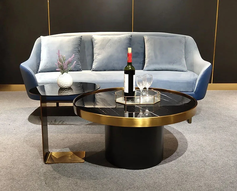 Chân bàn inox mạ vàng