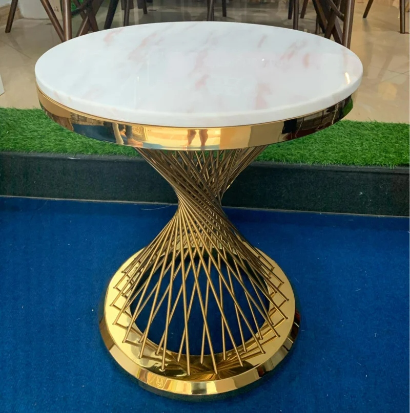 Chân bàn inox mạ vàng