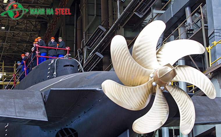 Chân vịt tàu thủy làm từ hợp kim Monel