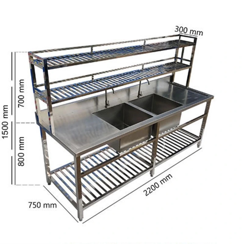 Chậu rửa inox công nghiệp