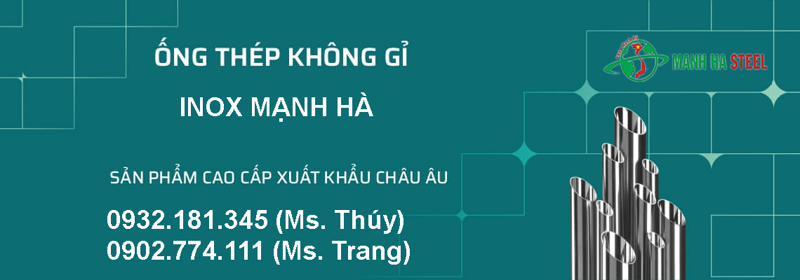 Ống inox tròn 304 Inox Mạnh Hà