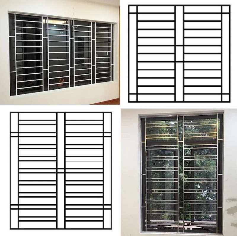 Mẫu Cửa Sổ Inox Đẹp
