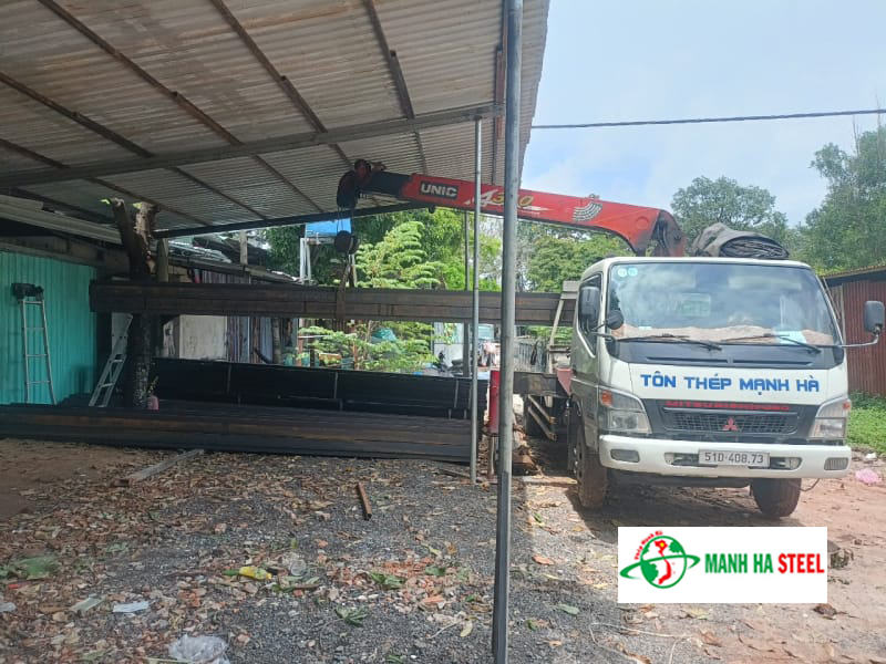 Tôn thép Mạnh Hà cung cấp thép hình H đa dạng quy cách, CK 3 - 7%