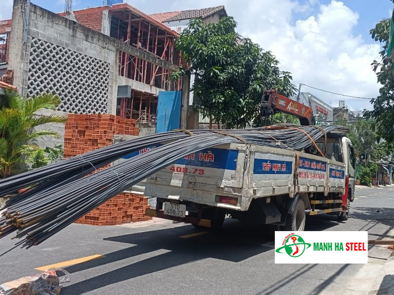 Mạnh Hà cung cấp thép Việt Mỹ và Hòa Phát chính hãng, nhập trực tiếp nhà máy, giá CK 3 - 7%