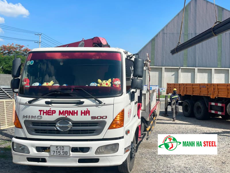 Đại lý V inox 65x65 Mạnh Hà là lựa chọn ưu tiên của nhiều nhà thầu