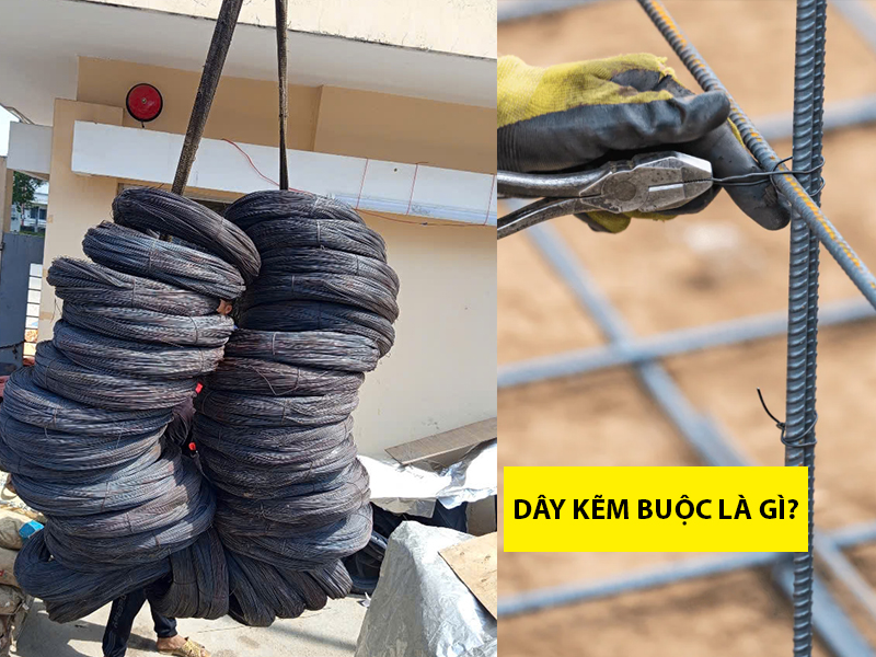 Dây kẽm buộc hay còn gọi là dây kẽm xây dựng