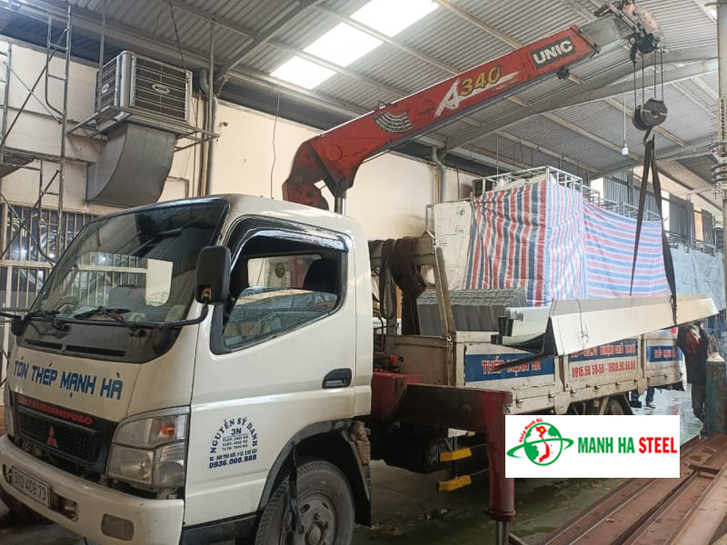 Đại lý inox Mạnh Hà là địa chỉ bán máng nước mái tôn chất lượng