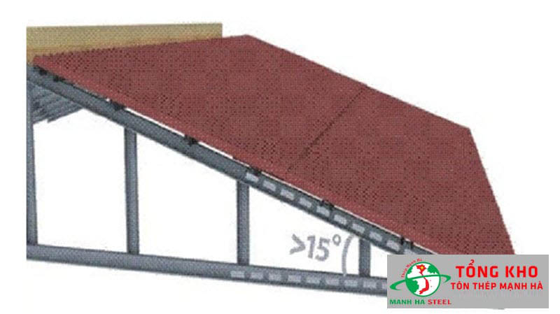 Đo lường kết cấu độ dốc mái