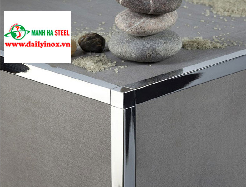 nẹp inox góc tường