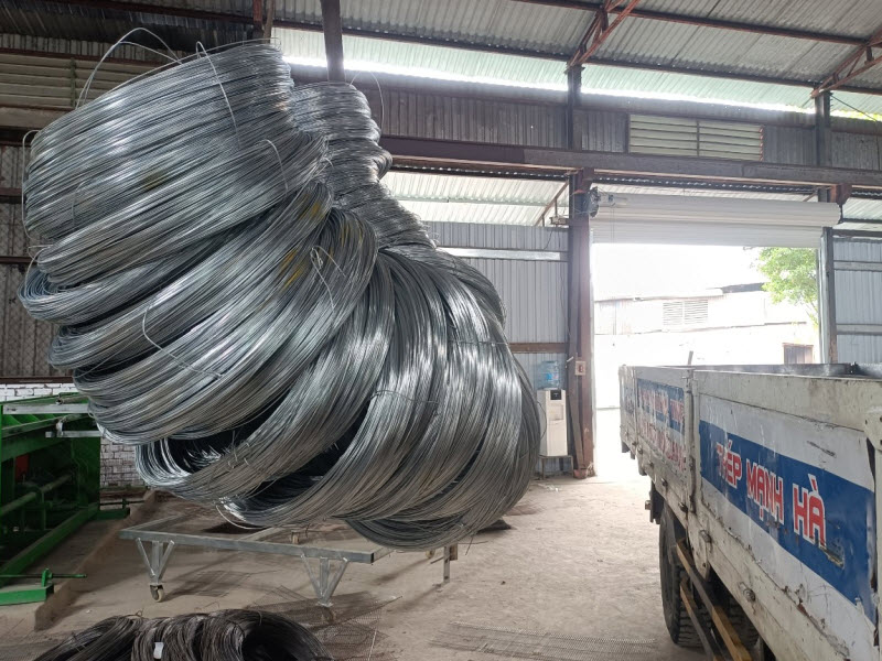 Giá dây kẽm buộc 1mm, 2mm, 3mm loại đen, trắng kẽm, nhựa PVC rẻ nhất