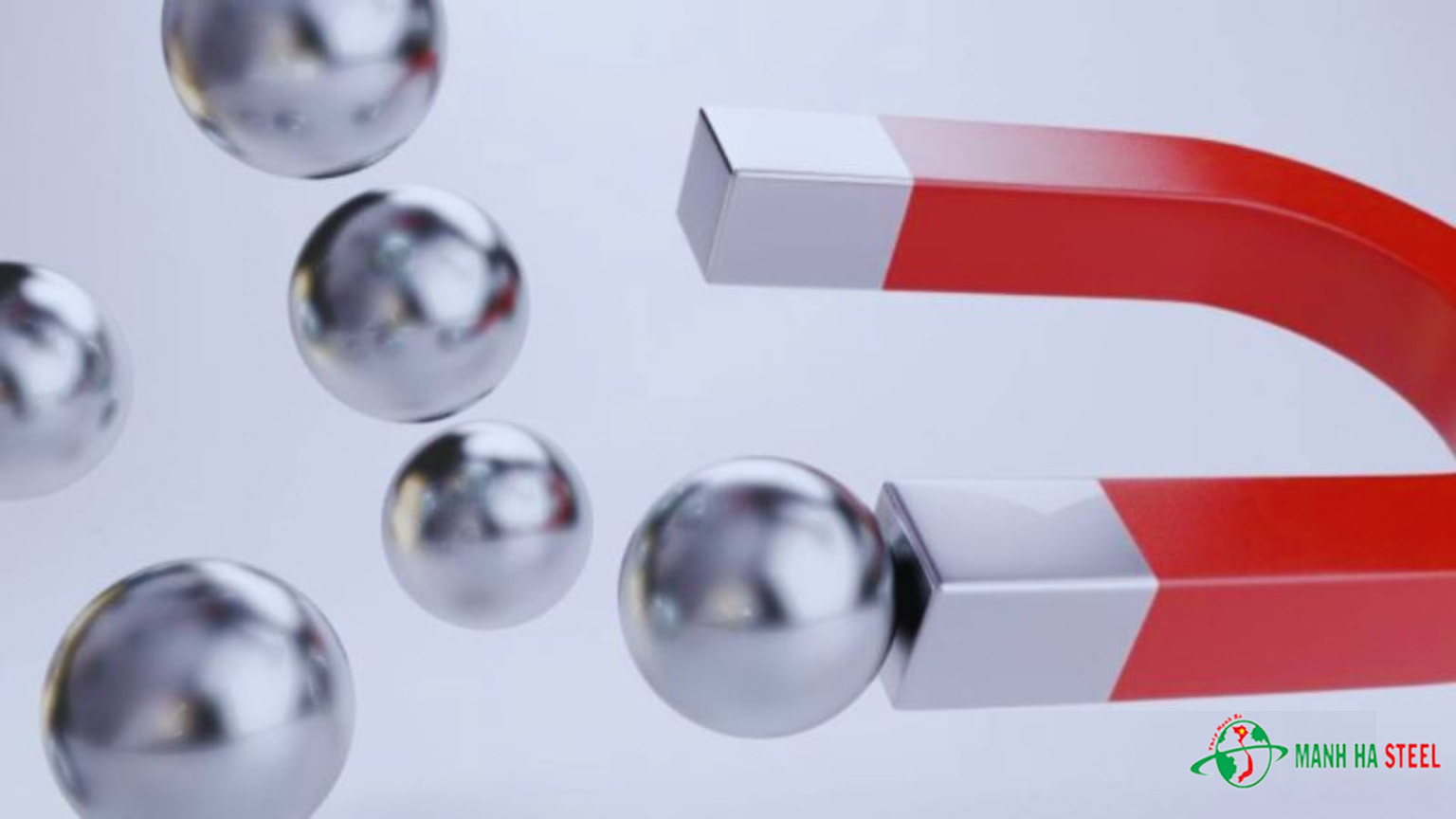 Inox 201 hút nam châm mạnh, inox 304 không hút hoặc hút rất yếu