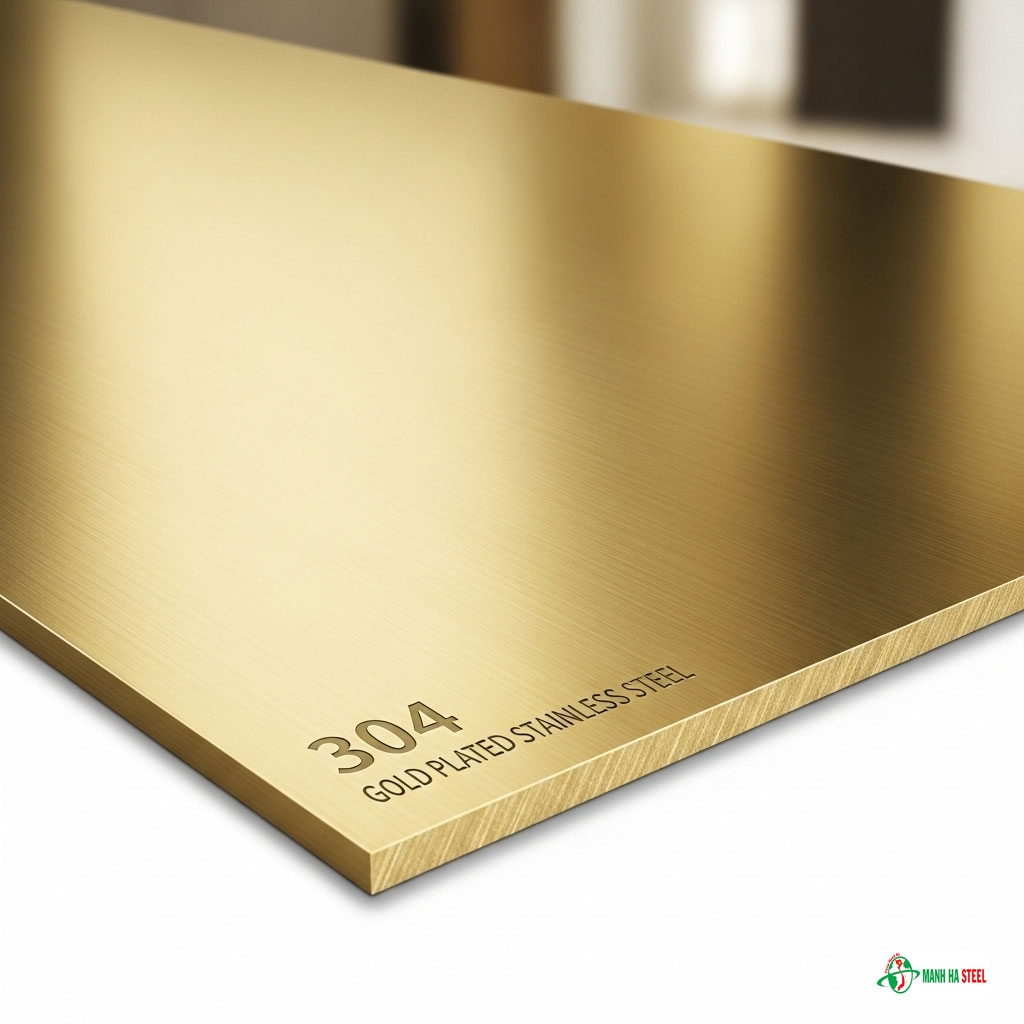 Inox 304 Mạ vàng