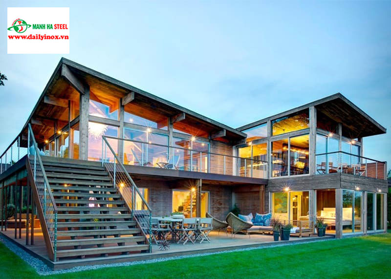 kết cấu thép nhà đẹp