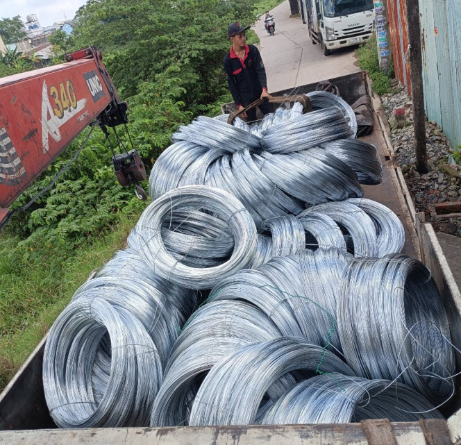 Kẽm buộc trắng