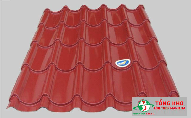 Kết cấu tôn giả ngói Olympic 1 lớp