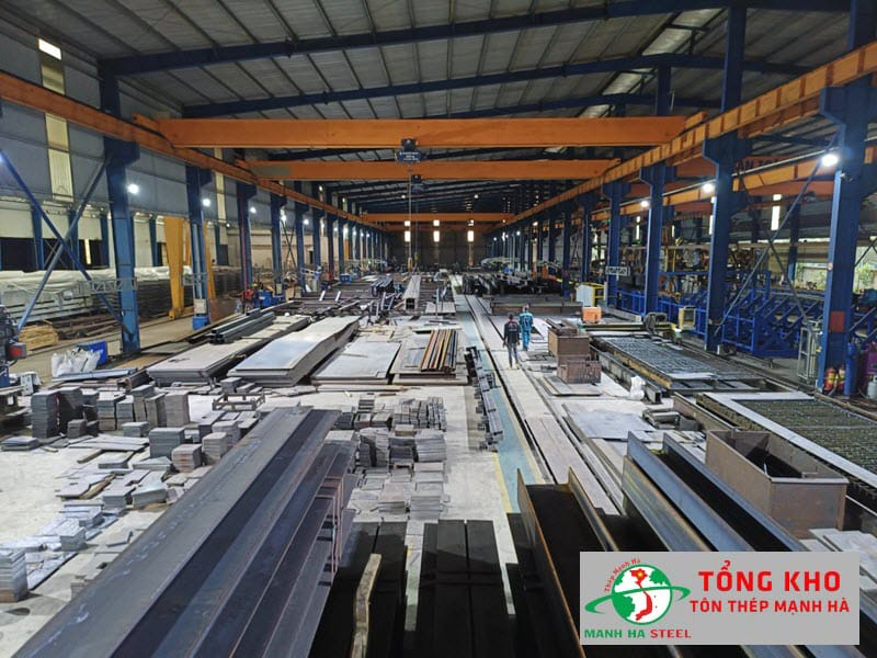 Mạnh Hà hỗ trợ tư vấn, cắt kích thước sắt hình Đại lý inox Mạnh Hà theo yêu cầu