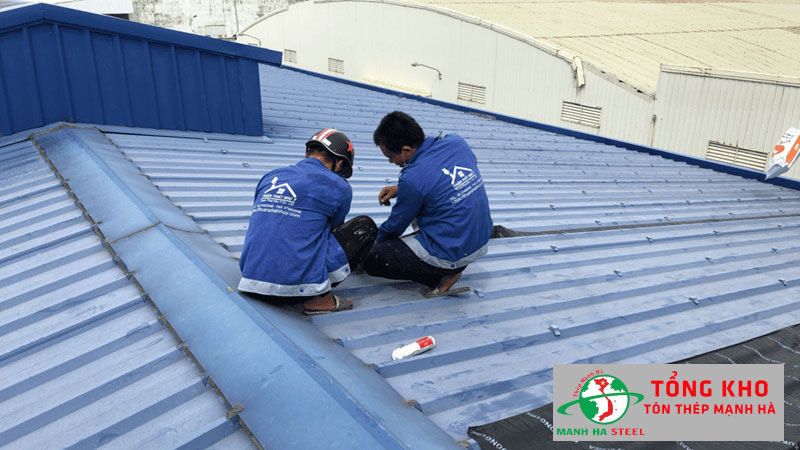 Kiểm tra và nghiệm thu mái sau khi lợp