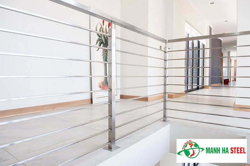Ứng dụng U inox dày 3.5mm làm lan can