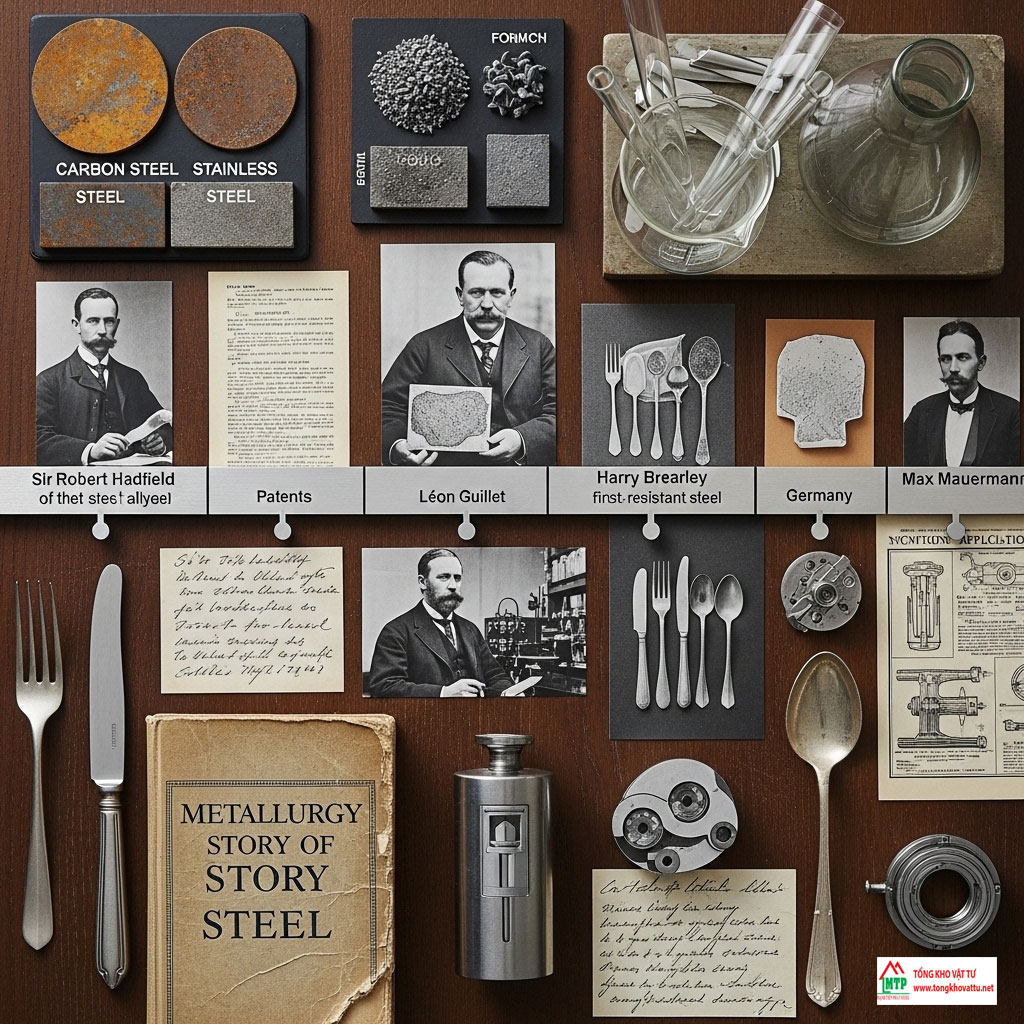 Lịch Sử Ra Đời Của Thép Không Gỉ Inox