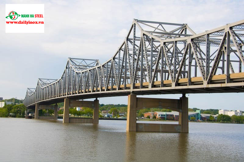 Ứng dụng kết cấu thép trong xây dựng cầu đường