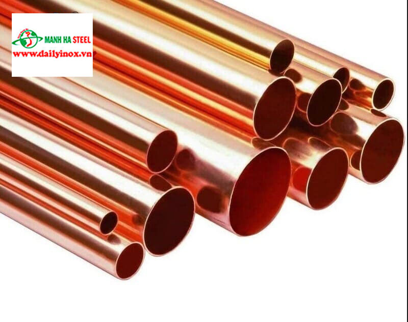 ống inox mạ đồng trang trí