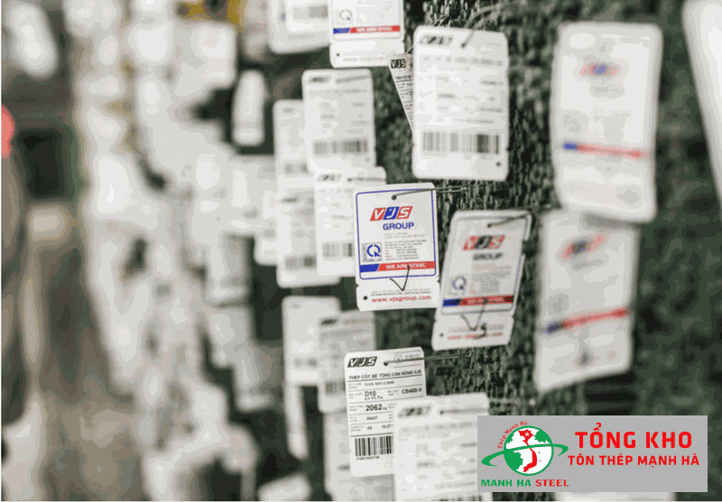 Nhận biết thép Việt Nhật chính hãng qua mác thép