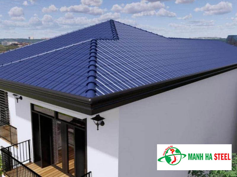 Tôn giả ngói màu xanh dương Olympic