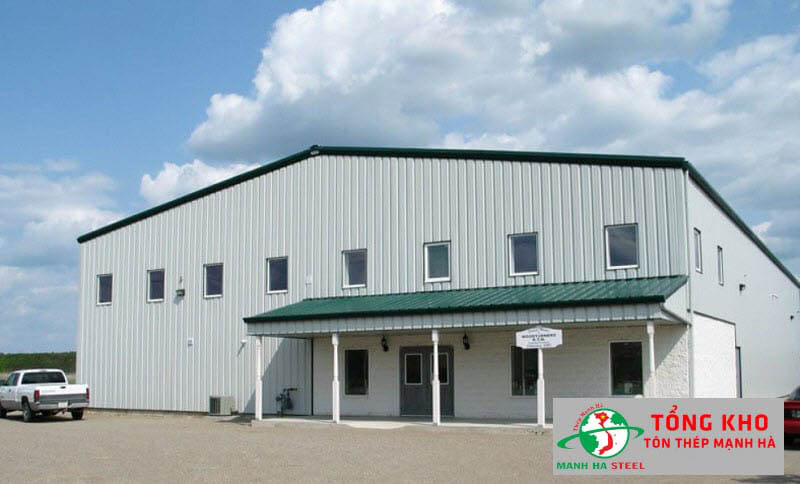 Lợp mái tôn cho nhà xưởng, bãi xe