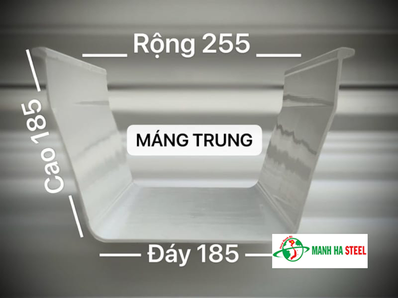 Máng xối trung