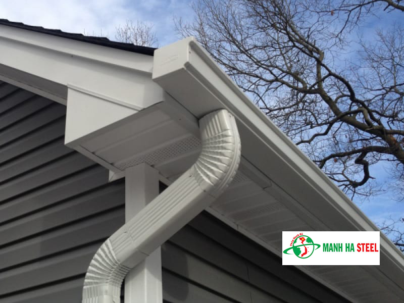 Mẫu máng nước mái tôn hình U