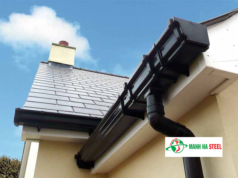 Máng thu nước mái tôn chữ U