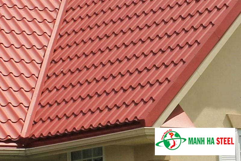 Mẫu nhà lợp mái tôn Đông Á