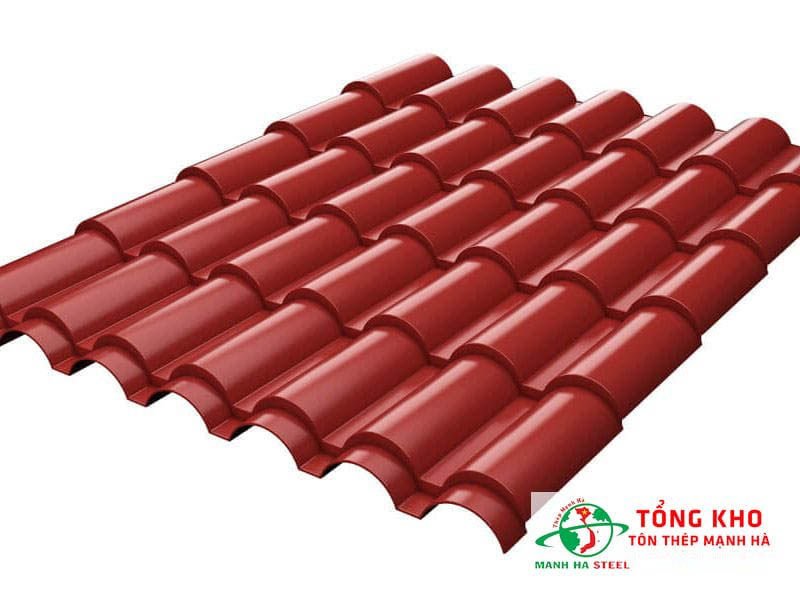 Tôn giả ngói Đông Á màu đỏ tươi