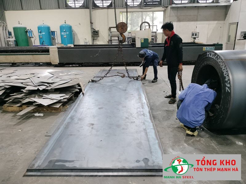 Đại lý inox Mạnh Hà cung ứng thép tấm Trung Quốc giá rẻ