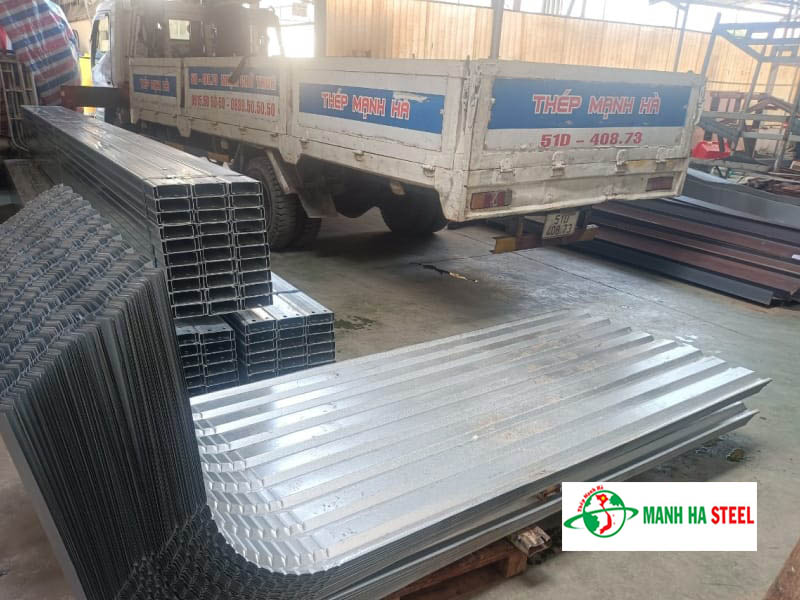 Tôn 5 sóng tại Mạnh Hà giá rẻ, ưu đãi 3 - 7% cho đơn hàng lớn