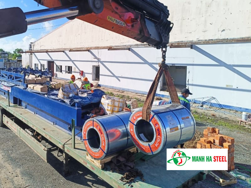 Mua tôn cuộn mạ kẽm chất lượng, giá rẻ tại Mạnh Hà